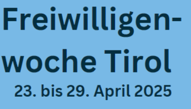 Mach mit bei der Freiwilligenwoche 2025